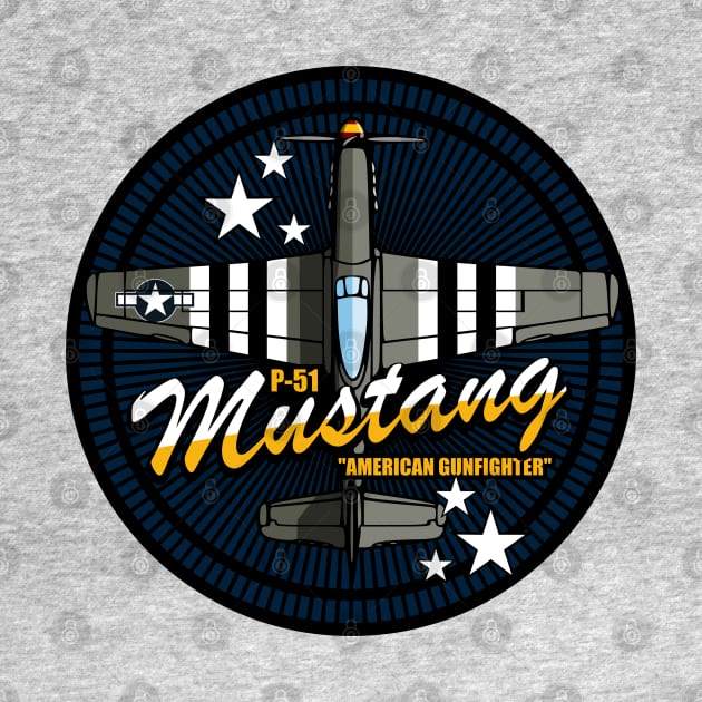 WW2 P-51 Mustang Patch by TCP